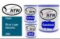 Preview: Opel, Blue Lago Metallic, 296: 1L Lackdose + 1L Klarlack + 500ml Härter - Set, von ATW Autoteile West.